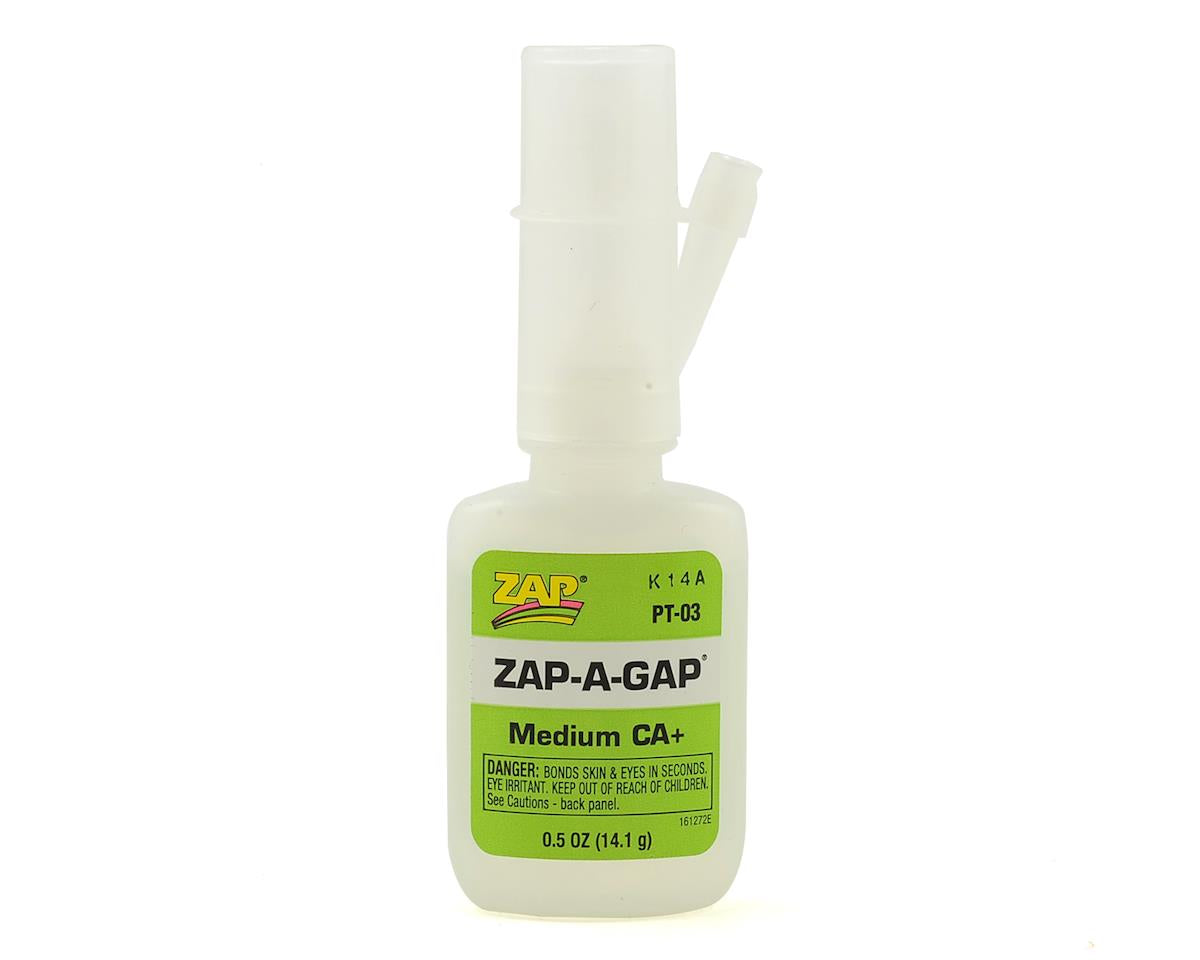 Pacer Technology Zap-A-Gap CA+ Glue (Medium) (0.5oz) - - Horizon Hobbies, Inc.