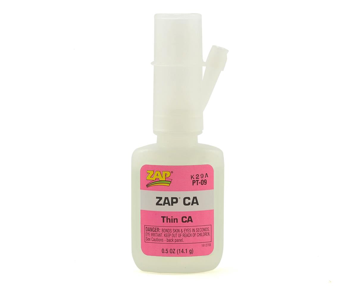 Pacer Technology Zap Thin CA Glue (.5oz) - - Horizon Hobbies, Inc.