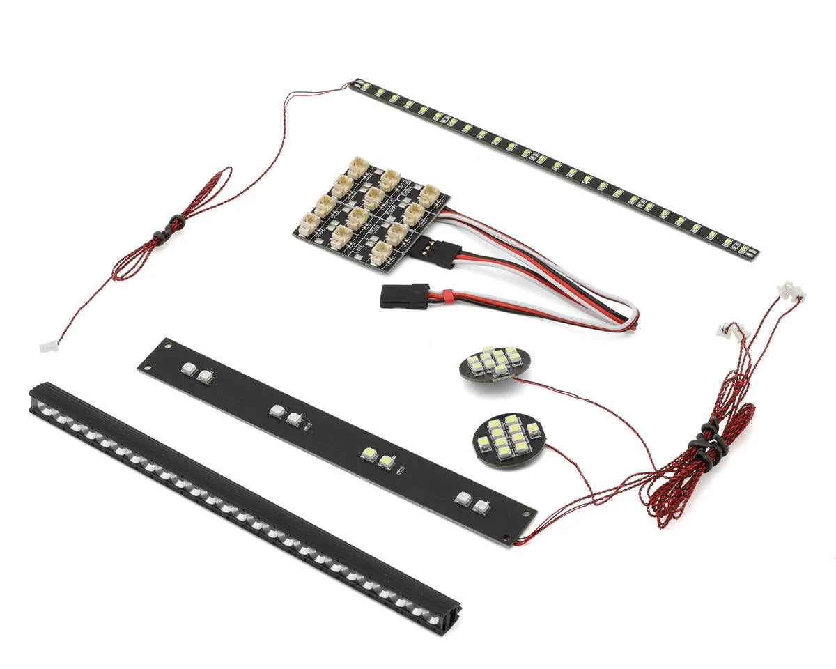 RC4WD LED Lighting System w/Light Bar for Miller Motorsports Pro Rock Racer - - AMain Distributing