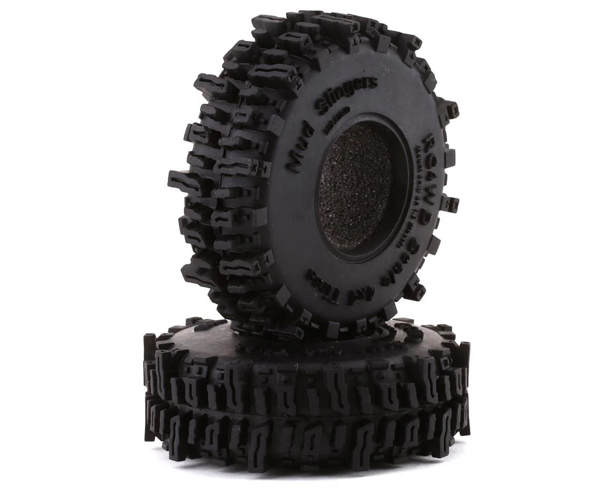 RC4WD Mud Slinger 1.0" Micro Crawler Tires (2) - - AMain Distributing