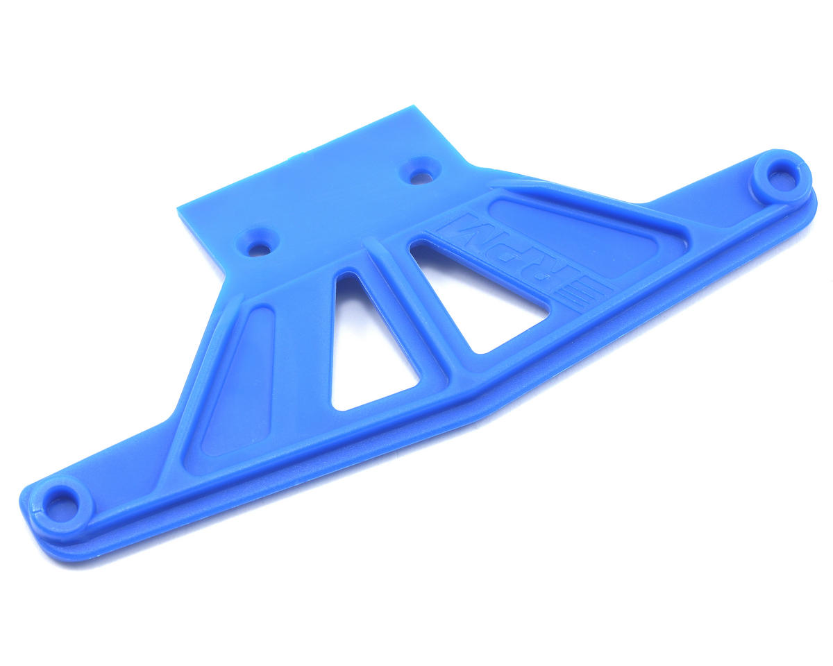RPM Traxxas Rustler/Stampede Wide Front Bumper (Blue) - - Horizon Hobbies, Inc.