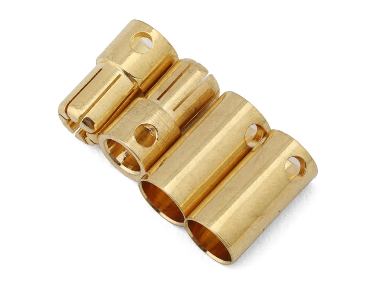 Samix 6.5mm High Current Bullet Plug Connectors Set (2 Male/2 Female) - stpatty - AMain Distributing