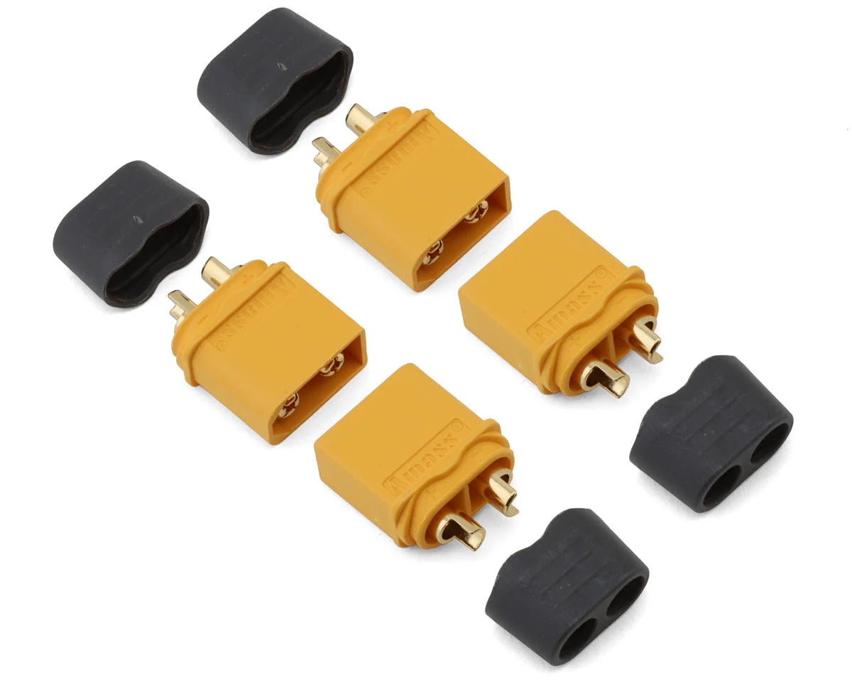 Samix XT60 Connectors w/Wire Covers - - RC Visions