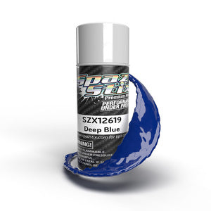 Spaz Stix Deep Blue Aerosol Paint, 3.5oz Can - - HRP Distributing, Inc.