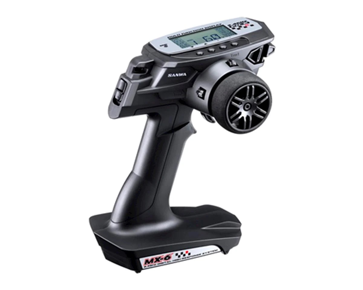 Sanwa/Airtronics MX-6 FH-E 3-Channel 2.4GHz Radio System w/RX-391W 3-Channel Receiver - stpatty - AMain Distributing