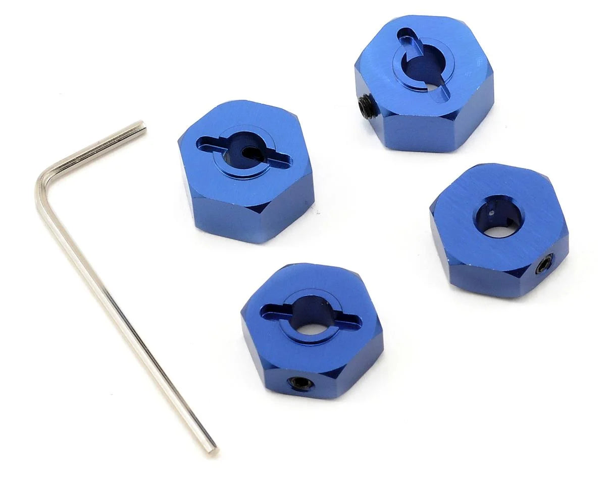 ST Racing Concepts 14mm Aluminum Wheel Hex for Traxxas Stampede (Blue) (4) - stpatty - AMain Distributing