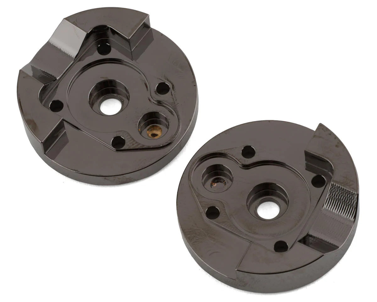 SSD RC UTB18 Portal Brass Weights (Gunmetal) (2) (84g) - stpatty - AMain Distributing