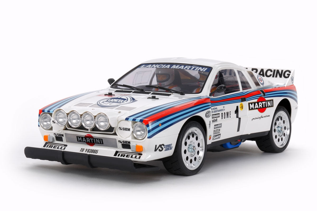 Tamiya Lancia 037 1/10 4WD Electric Rally Car Kit (TA-02S) - - HRP Distributing, Inc.