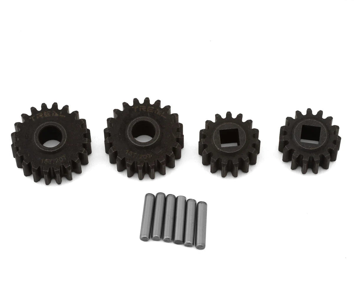 Treal Hobby Axial SCX10 III/Capra Overdrive Portal Gears (15T/20T) - - AMain Distributing
