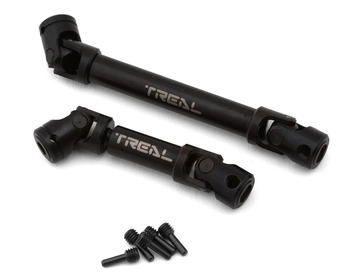 Treal Hobby HD Steel Center Slider Driveshafts Set for Traxxas® TRX-4MT™ (2) - - AMain Distributing