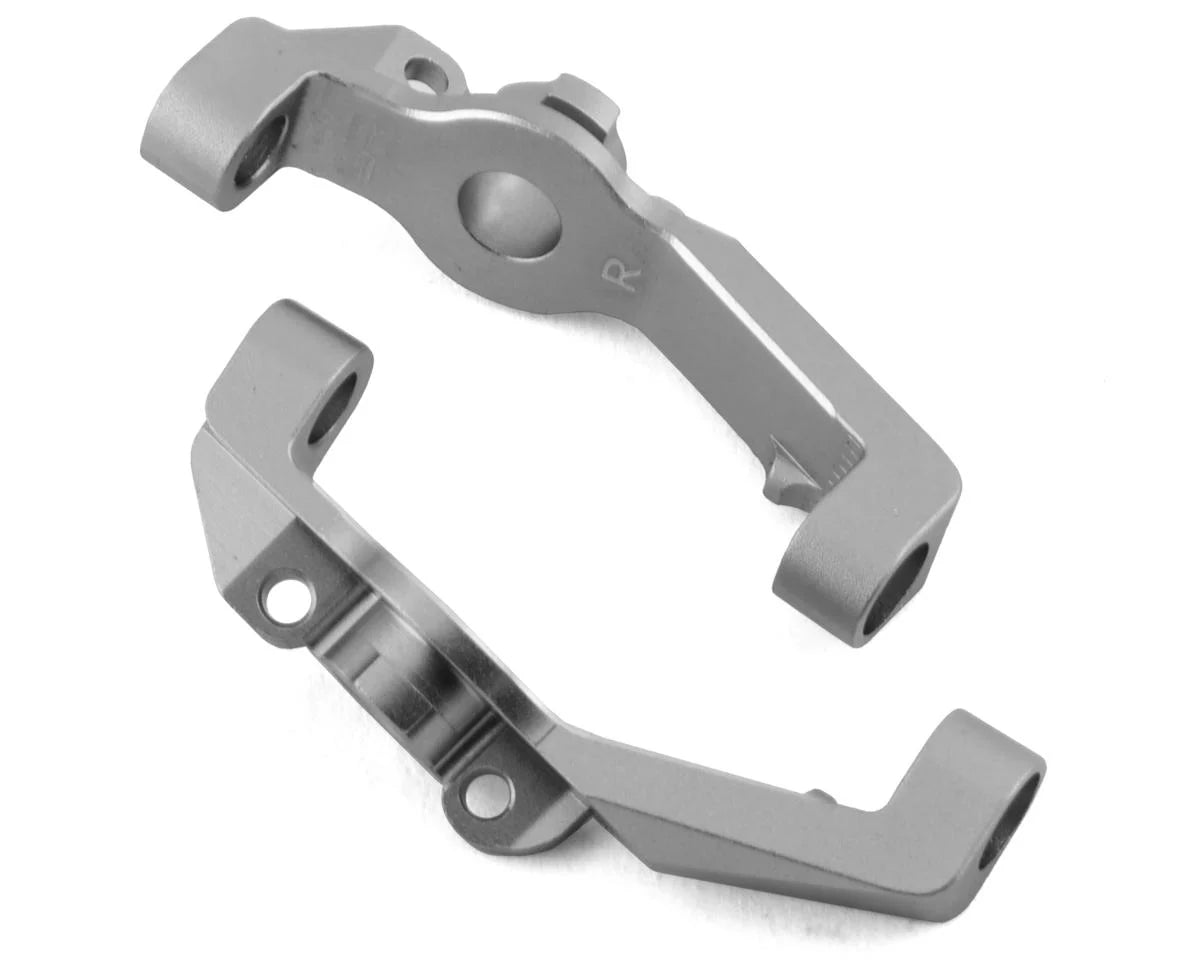 Yeah Racing UTB18 Capra Aluminum Front C-Hub (Gunmetal) (2) - stpatty - AMain Distributing