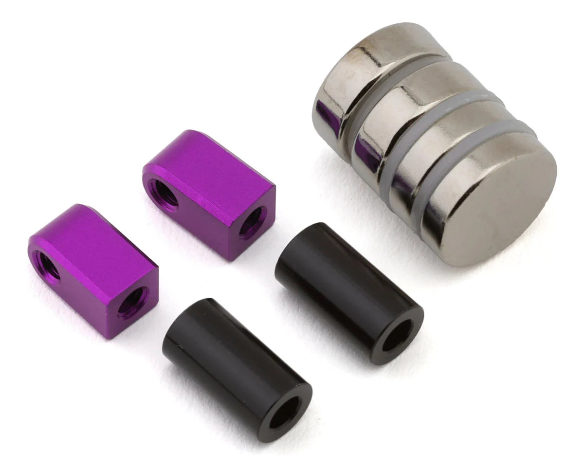 Yokomo Magnetic Body Mount (Purple) - stpatty - AMain Distributing