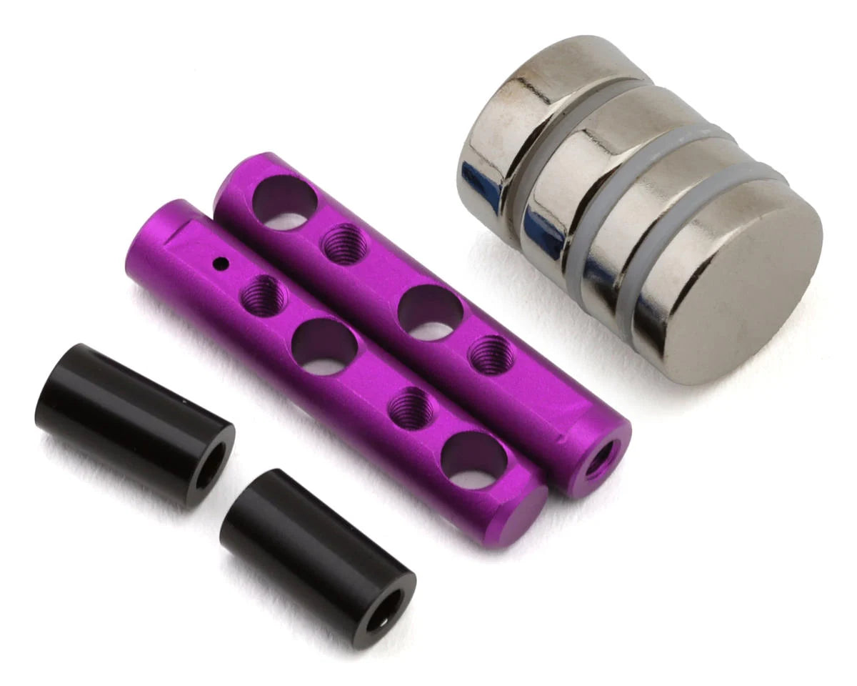 Yokomo Magnetic Body Mount (Purple) - stpatty - AMain Distributing
