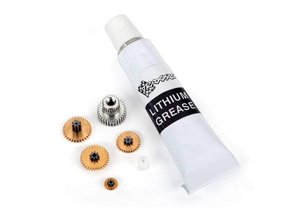 Traxxas Gear set, metal (for 2065R waterproof sub-micro servo) - - Traxxas