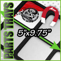 CowRC PRO MAG - 5" x 9.75" Screw and Part Tray (8 Compartment) - Accessories - CowRC