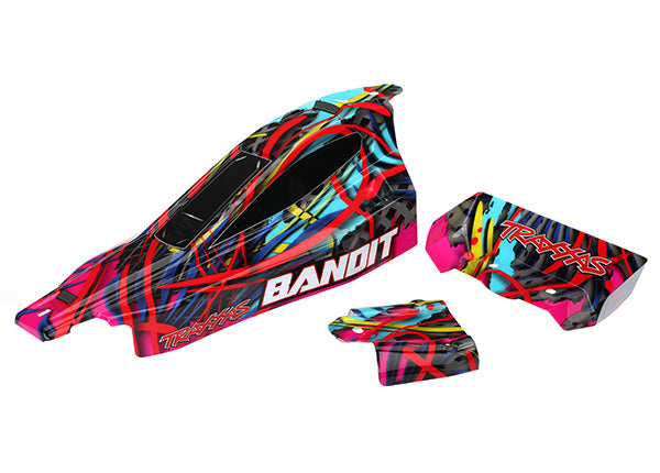 Traxxas Bandit body, Hawaiian graphics (painted, decals applied) - Parts - Traxxas