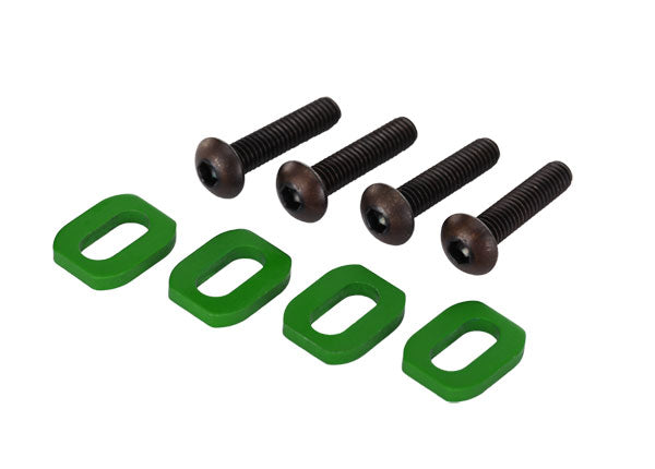 Traxxas Anodized-aluminum Motor Mount Washers Vehicle - Parts - Traxxas