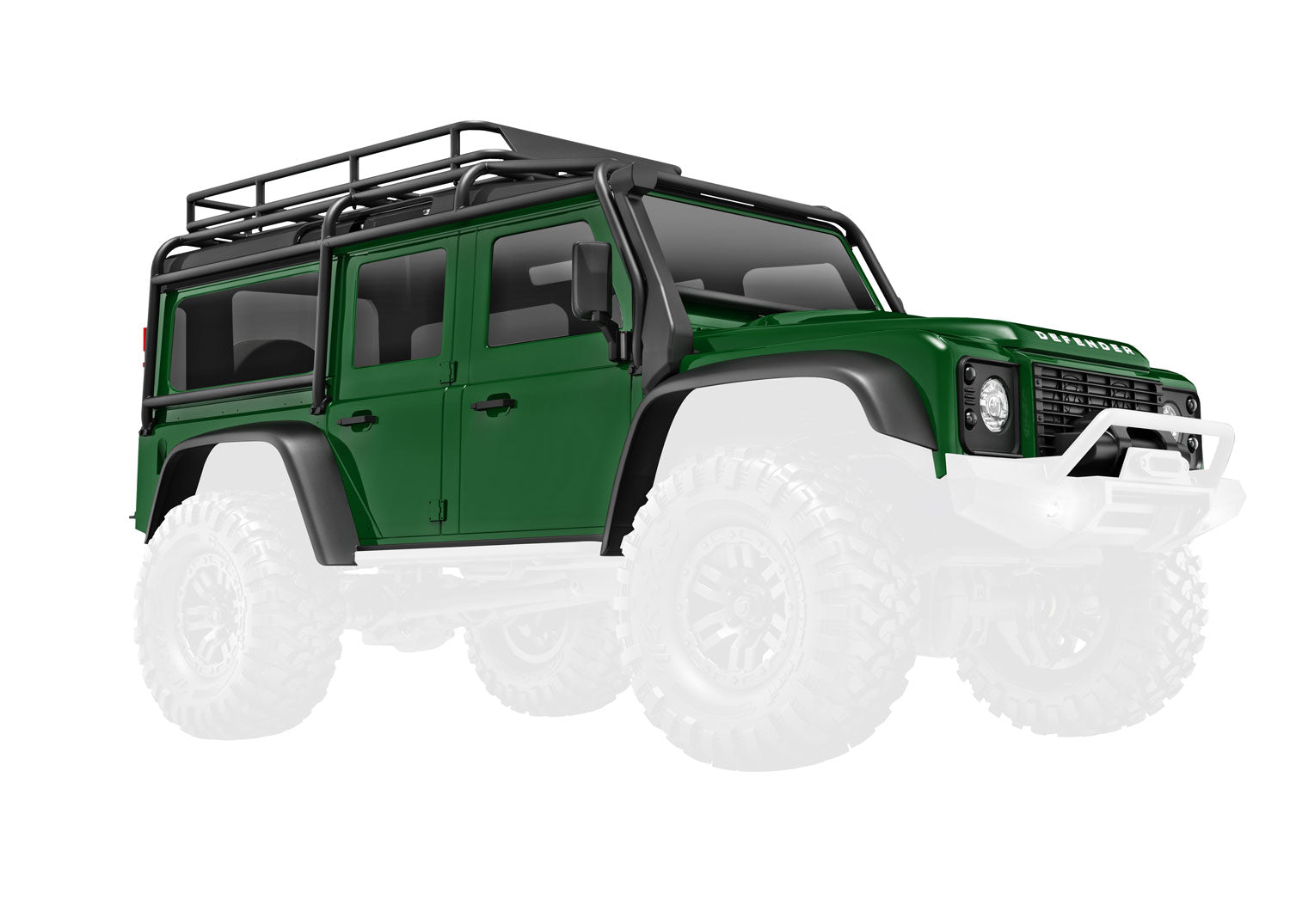 Traxxas Green Land Rover® Defender® - Body - Traxxas