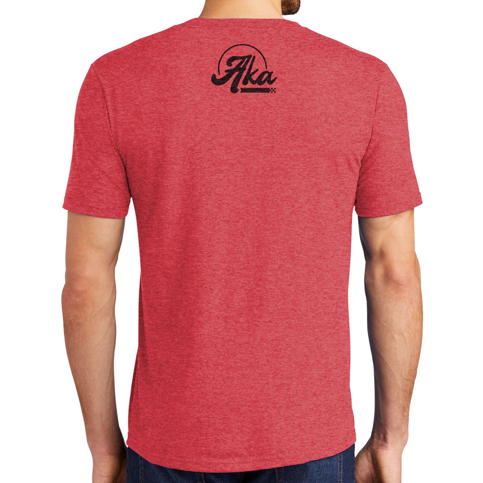 AKA Retro Tri-Blend Red T-Shirt - - Horizon Hobbies, Inc.