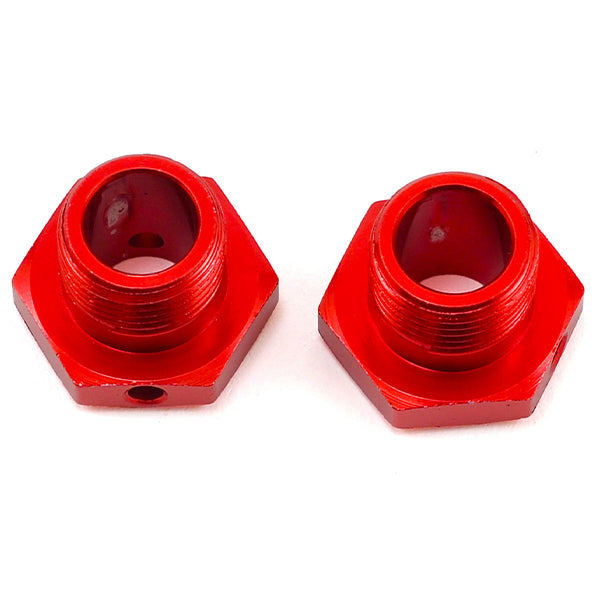 Arrma Wheel Hex Aluminum 17mm (13.6mm Thick) Red (2) - Remote Control Toys - Horizon Hobbies, Inc.