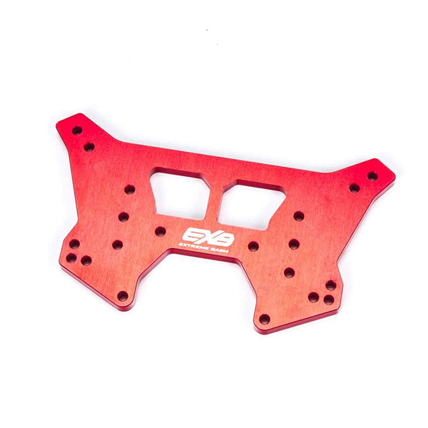 Arrma Rear Aluminum Shock Tower CNC 7075 T6 RS, Red: EXB - Accessories - Horizon Hobbies, Inc.