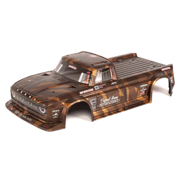 Arrma Infraction BLX Pre-Painted Body (Matte Bronze Camo) - rc body - Horizon Hobbies, Inc.