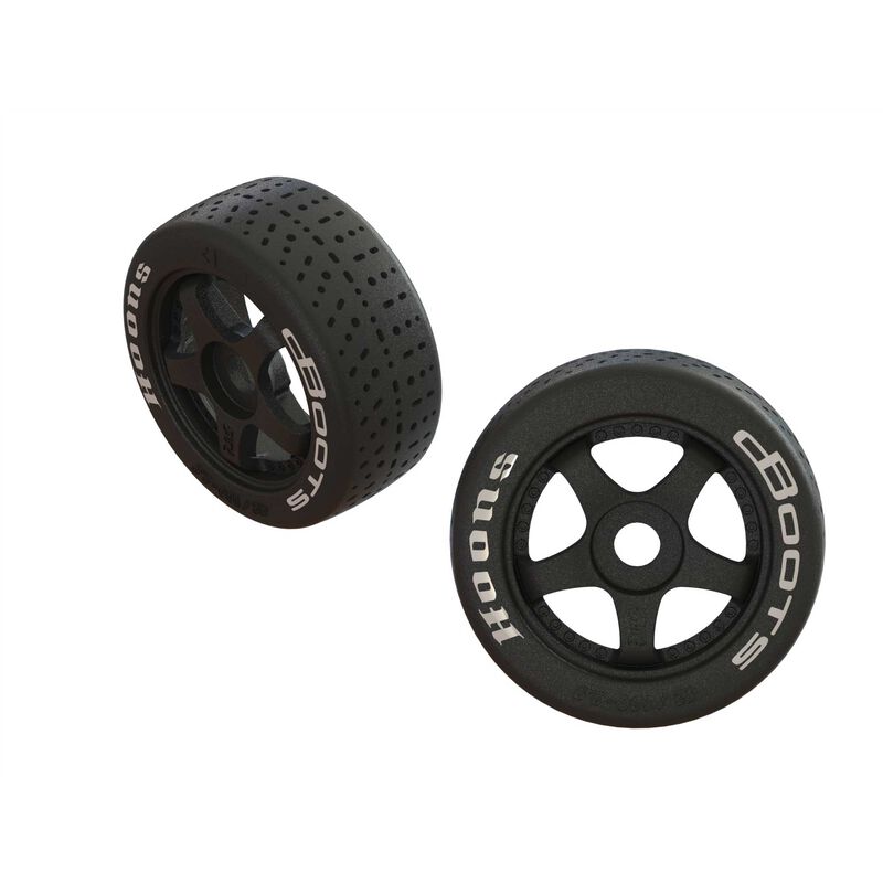 Arrma DBoots Hoons 42/100 2.9 Belted 5-Spoke Pre-mounted Tires (2) (White) - Remote Control Toys - Horizon Hobbies, Inc.