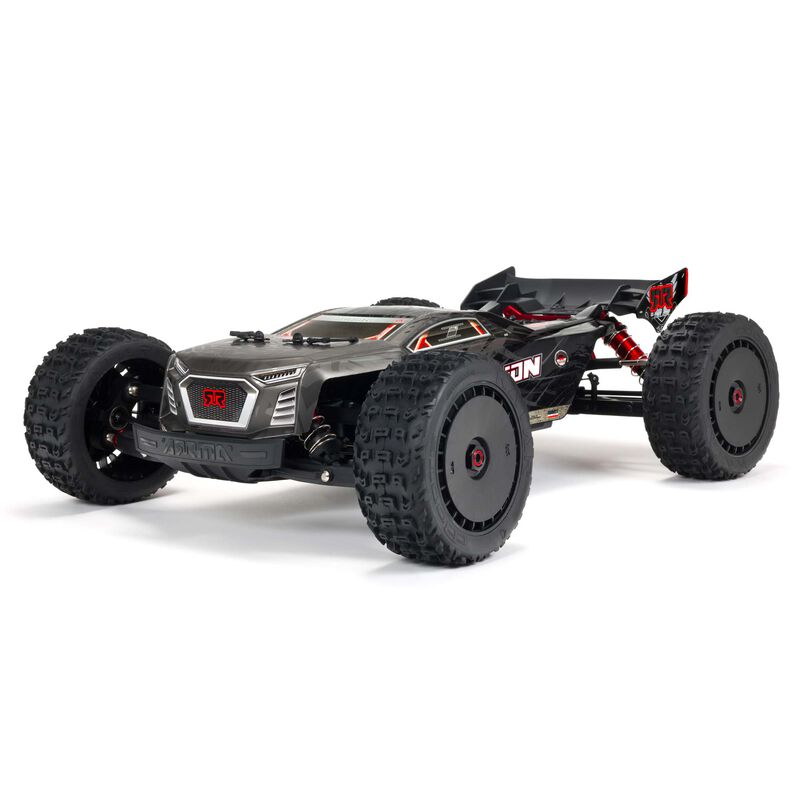 Arrma Talion 6S BLX Brushless RTR 1/8 Extreme Bash 4WD Truggy (Black) w/DX3 Radio, Smart ESC & AVC - Remote Control Toys - Horizon Hobbies, Inc.