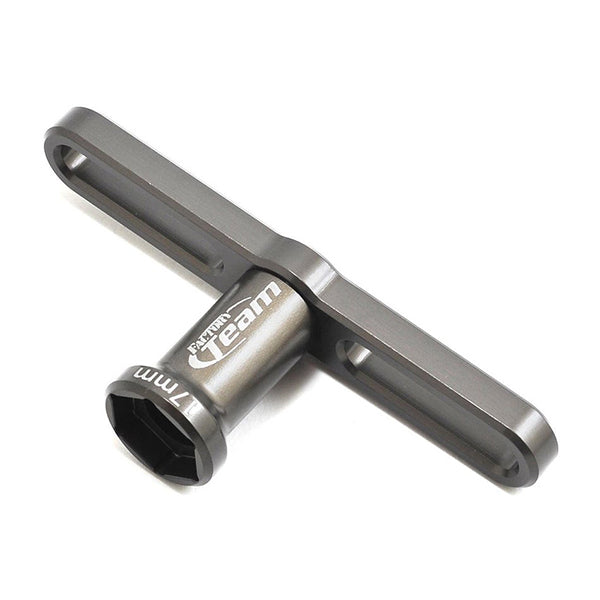 Team Associated 17mm Factory Team Aluminum T-Handle Hex Wheel Wrench - Tool - Associated Electrics INC
