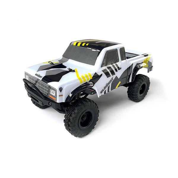 Element RC Enduro24 Sendero 1/24 4WD RTR Scale Mini Trail Truck (Black/Yellow) w/2.4GHz Radio - RC Car - Associated Electrics INC