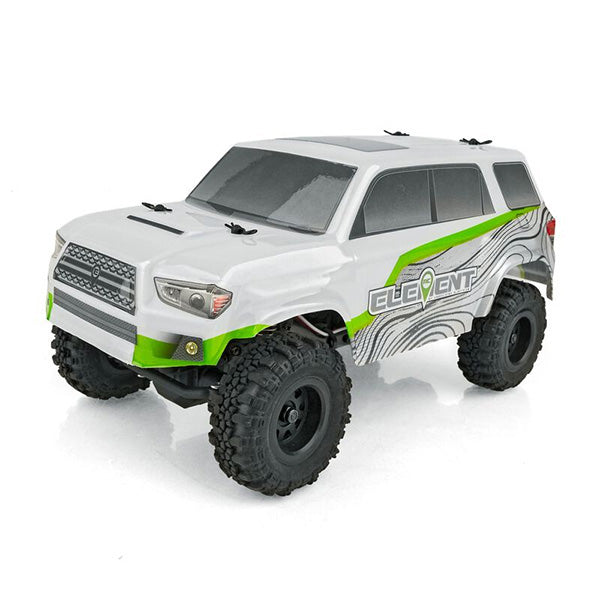 Element RC Enduro24 Trailrunner 1/24 4WD RTR Scale Mini Trail Truck (Grey) w/2.4GHz Radio - RC Car - Associated Electrics INC