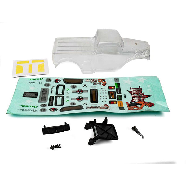 Axial SCX24 B-17 Betty Precut Body (Clear) - Remote Control Toys - Horizon Hobbies, Inc.