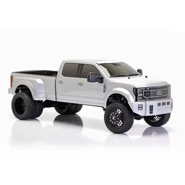 CEN Ford F450 SD KG1 Edition 1/10 RTR Custom Dually Truck (Silver Mercury) w/2.4GHz Radio - RC Car - AMain Distributing