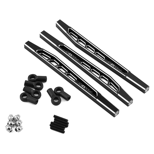 CEN F450 117mm Aluminum Rear Upper & Lower Suspension Links (Black) (3) - Parts - HRP Distributing, Inc.