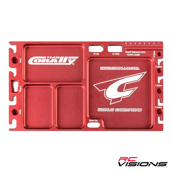 Team Corally CNC Multi-Purpose Ultra Tray - Parts - HRP Distributing, Inc.