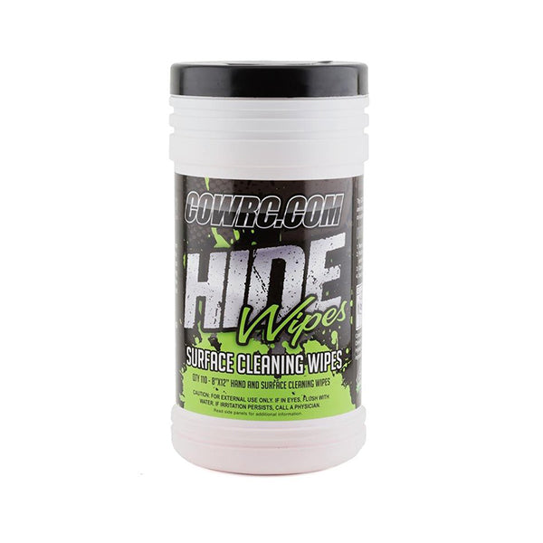 CowRC Hide Wipes Canister (110ct.) - Remote Control Toys - CowRC