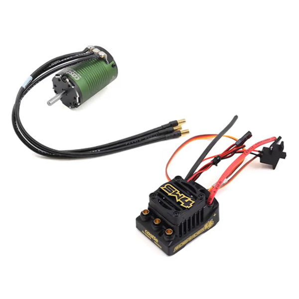 Castle Creations Sidewinder SW4 Waterproof 1/10 ESC/Motor Combo w/1410 (3800kV) 5mm Shaft SCT Edition - - Castle Creations