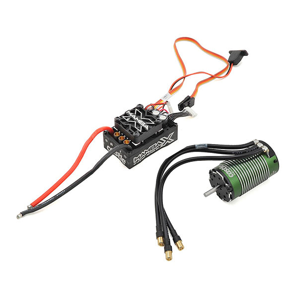 Castle Creations Mamba X Waterproof 1/8 Brushless Combo w/1512 Sensored Motor (1800kV) - Remote Control Toys - Castle Creations