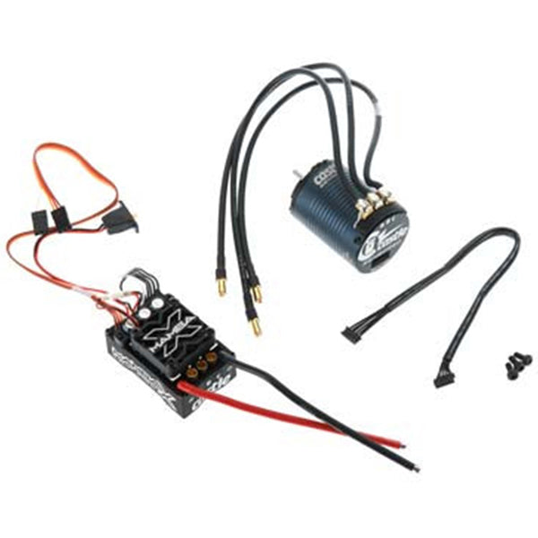 Castle Creations Mamba X Waterproof Sensored Brushless Combo w/3800kV Slate - Remote Control Toys - Castle Creations