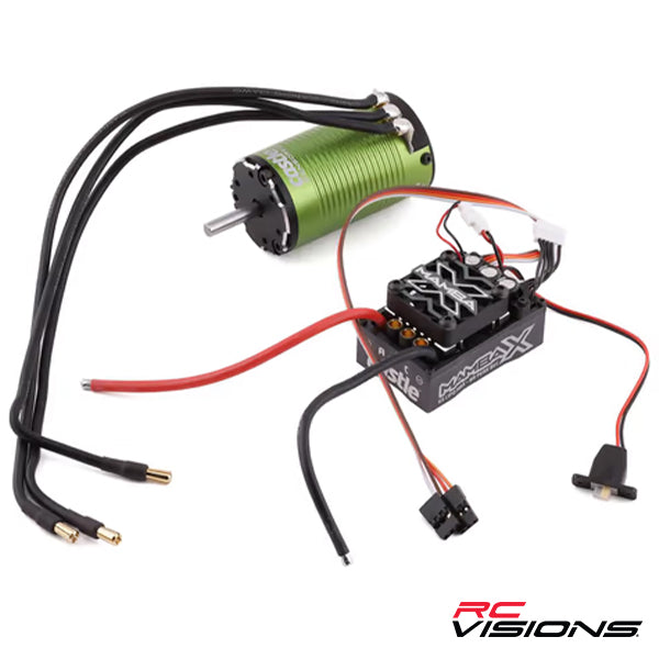 Castle Creations Mamba X SCT 1/10 Brushless Combo w/1412 Sensored Motor (3200kV) - Motor/ESC - Castle Creations