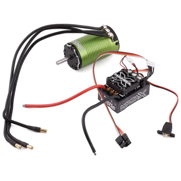 Castle Creations Mamba X SCT 1/10 Brushless Combo w/1412 Sensored Motor (3200kV) - Motor/ESC - Castle Creations