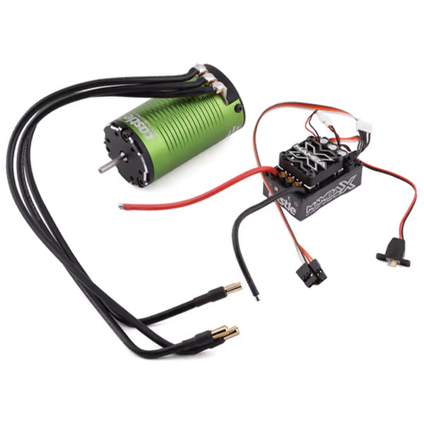 Castle Creations Mamba X SCT 1/10 Brushless Combo w/1412 Sensored Motor w/5mm Shaft (3200kV) - Motor/ESC - Castle Creations