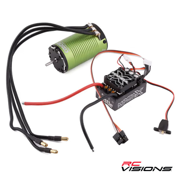 Castle Creations Mamba X SCT 1/10 Brushless Combo w/1412 Sensored Motor (2100kV) - Motor/ESC - Castle Creations