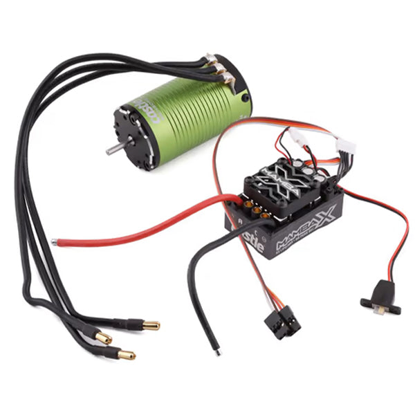 Castle Creations Mamba X SCT 1/10 Brushless Combo w/1412 Sensored Motor (2100kV) - Motor/ESC - Castle Creations