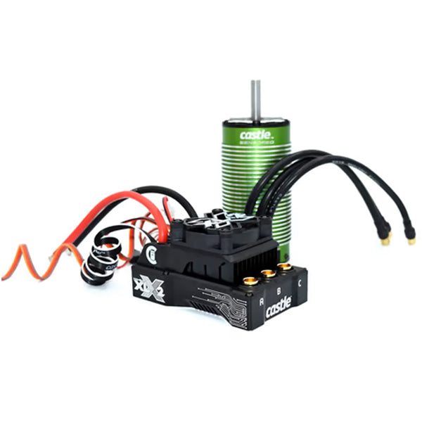 Castle Creations Mamba XLX 2 1/5 Sensored Brushless ESC/Motor Combo (1100Kv) w/2028 Motor - Remote Control Toys - Castle Creations