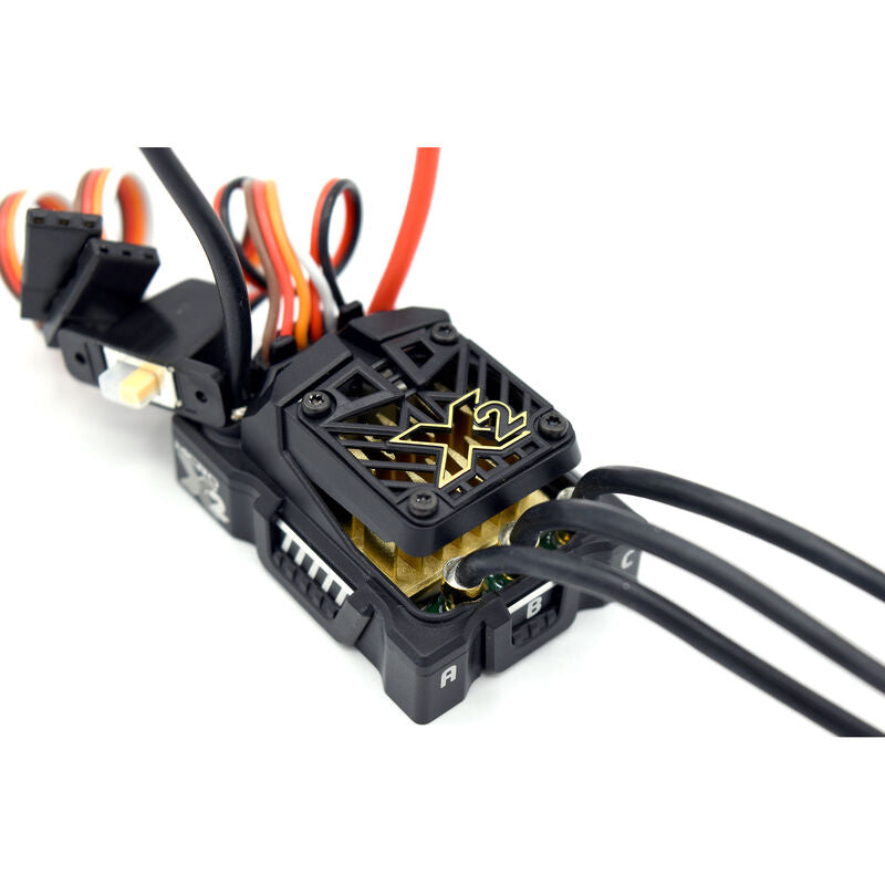 Castle Creations Mamba Micro X2 Waterproof 1/18th Scale Brushless ESC - ESC - Castle Creations