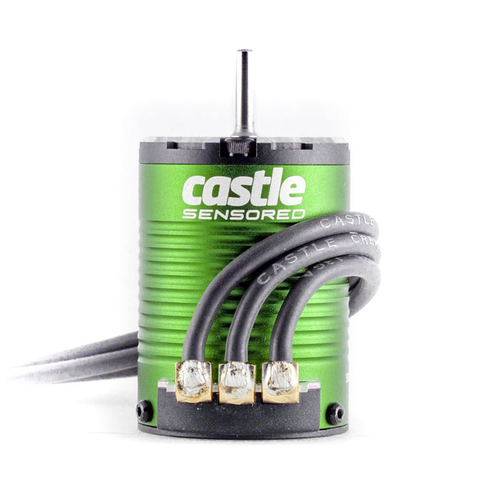 Castle Creations 1/10 4-Pole Sensored Brushless Motor, 1406-4600Kv: 4mm Bullet Item - - Horizon Hobbies, Inc.