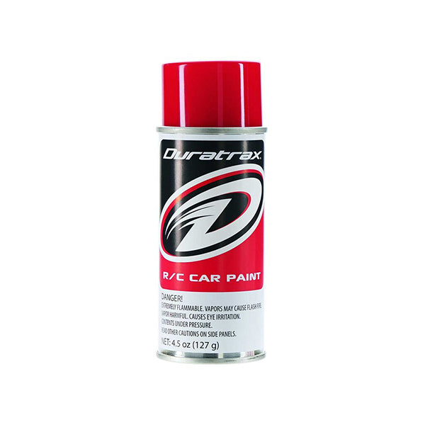 DuraTrax Polycarb Spray (Racing Red) (4.5oz) - Remote Control Toys - Horizon Hobbies, Inc.