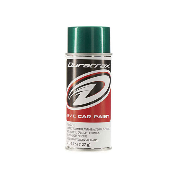 DuraTrax Polycarb Spray (Metallic Green) (4.5oz) - paint - Horizon Hobbies, Inc.