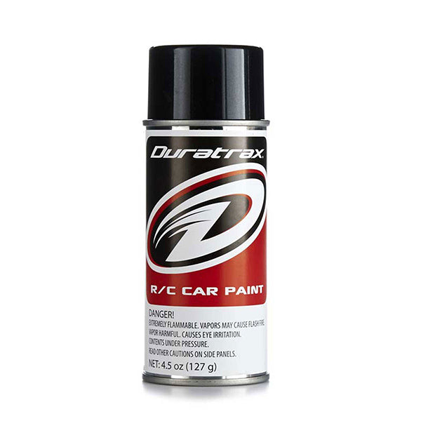 DuraTrax Polycarb Spray (Metallic Black) (4.5oz) - RC Paint - Horizon Hobbies, Inc.